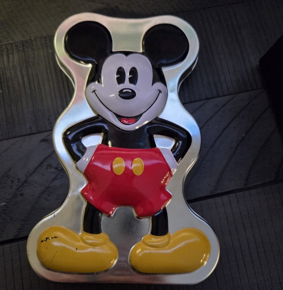 1990s Mickey Mouse Watch & Tin
